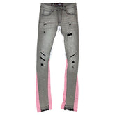 Vaqueros apilados Denimi City Pink DNM-S700